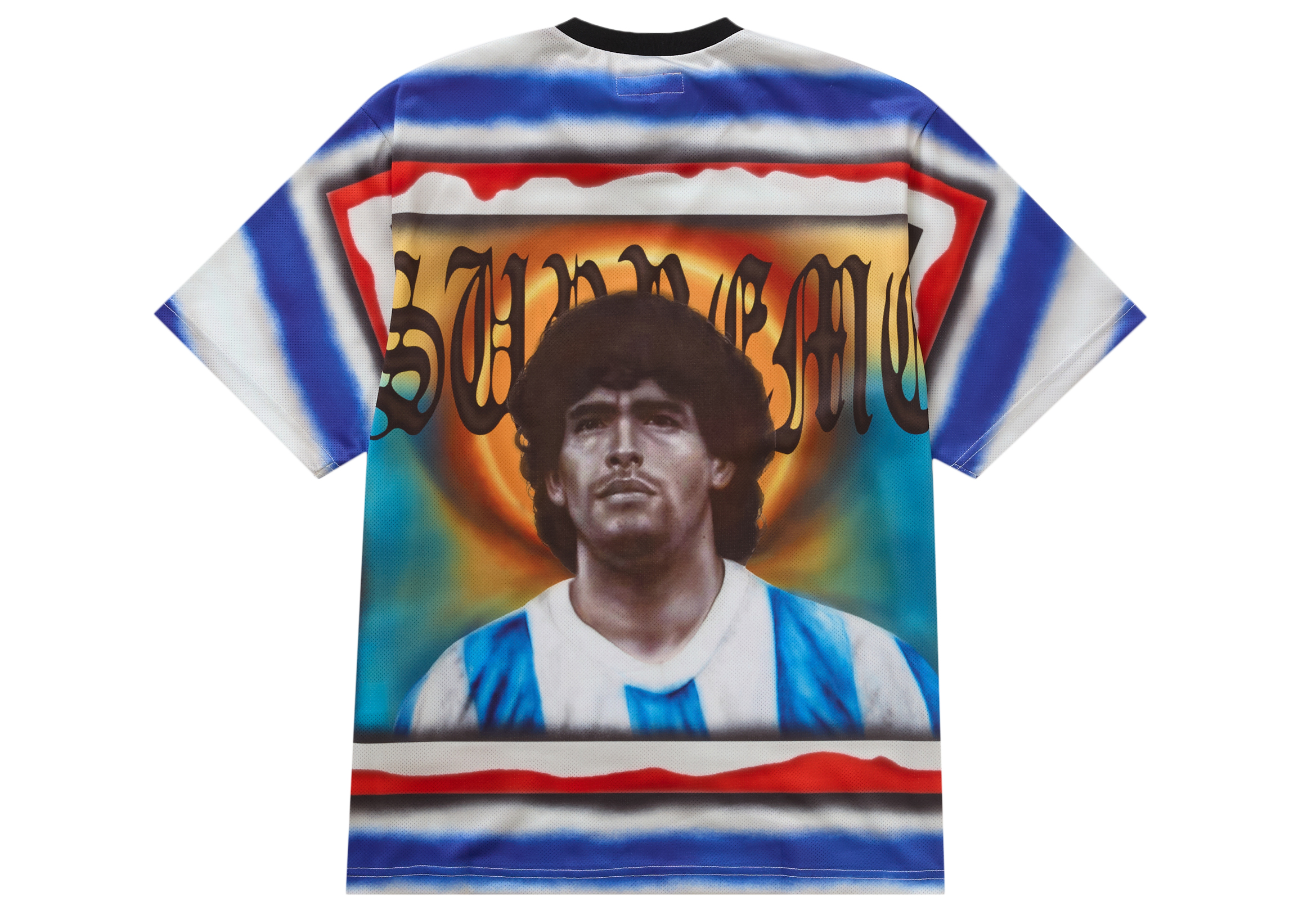 オンライン購入品Supreme Maradona Soccer Jersey マルチカラー