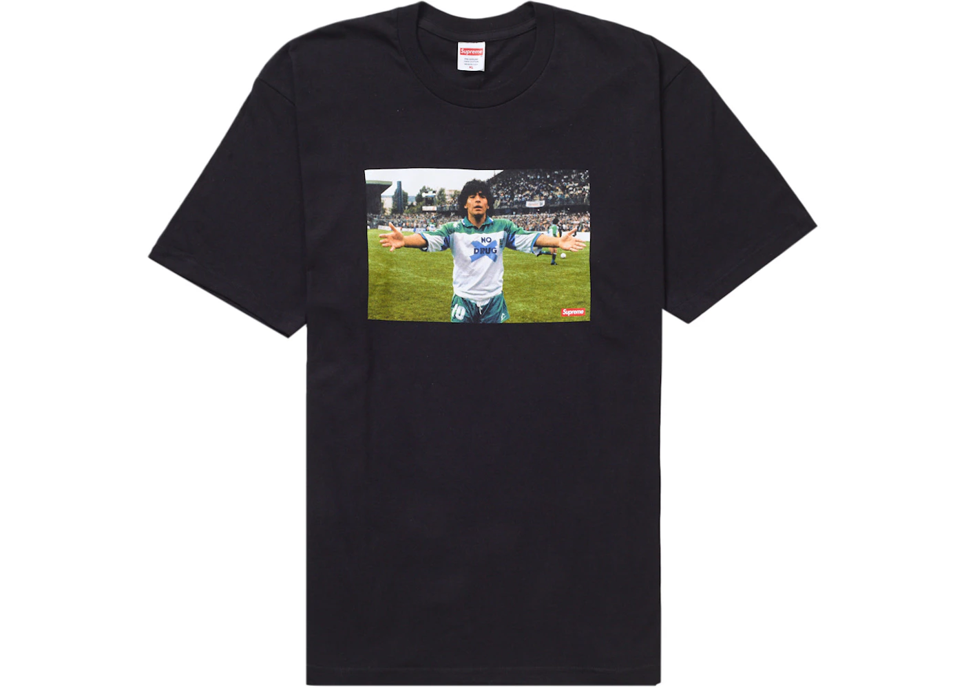Supreme Maradona Tee Black Men's SS24 US