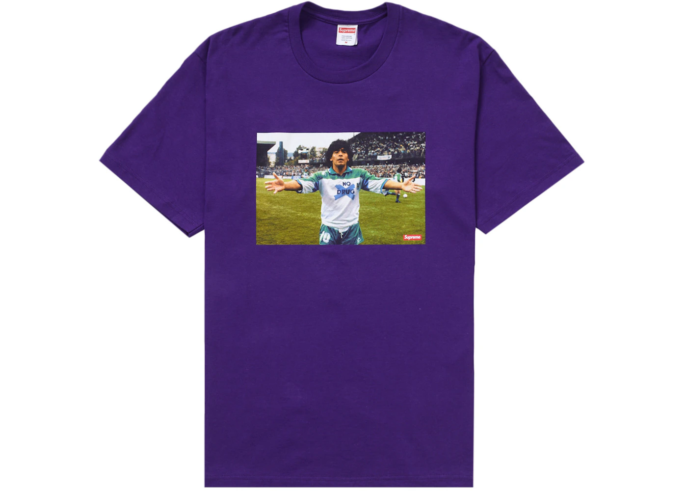 Supreme Maradona Tee Purple Men's SS24 US1