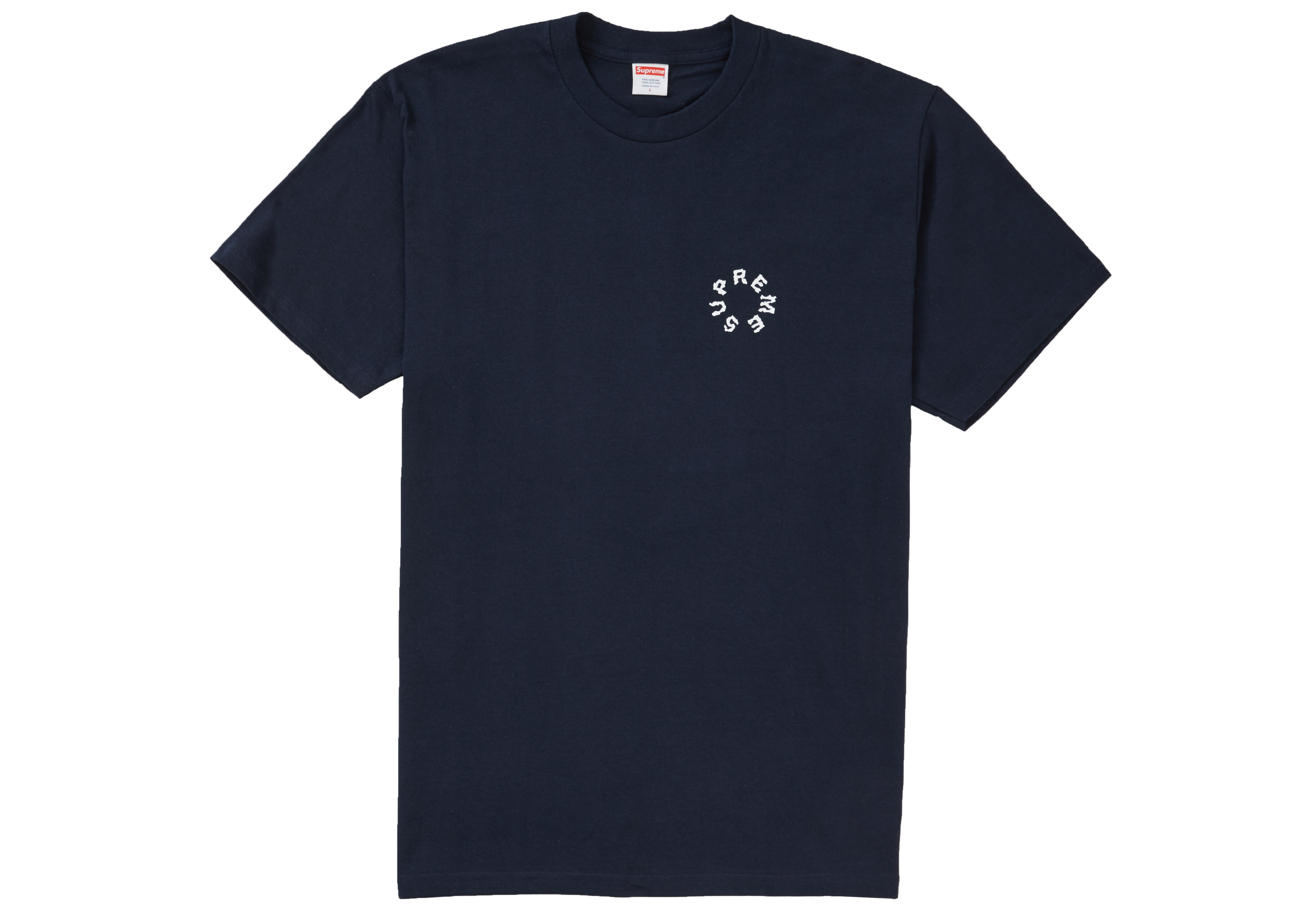 Supreme Marble Tee Navy メンズ - SS20 - JP