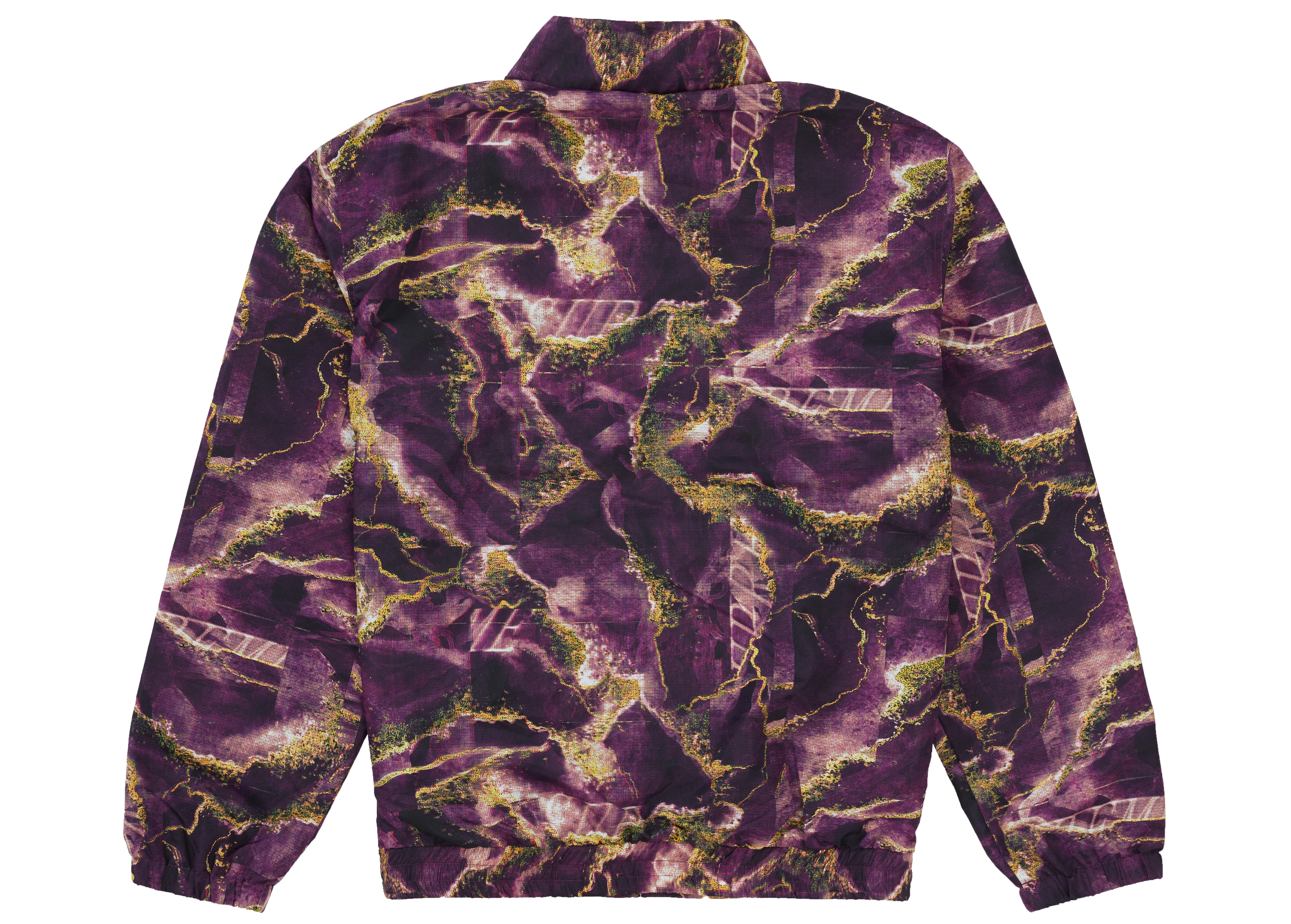 サイズXLSupreme Marble Track Jacket purple XL