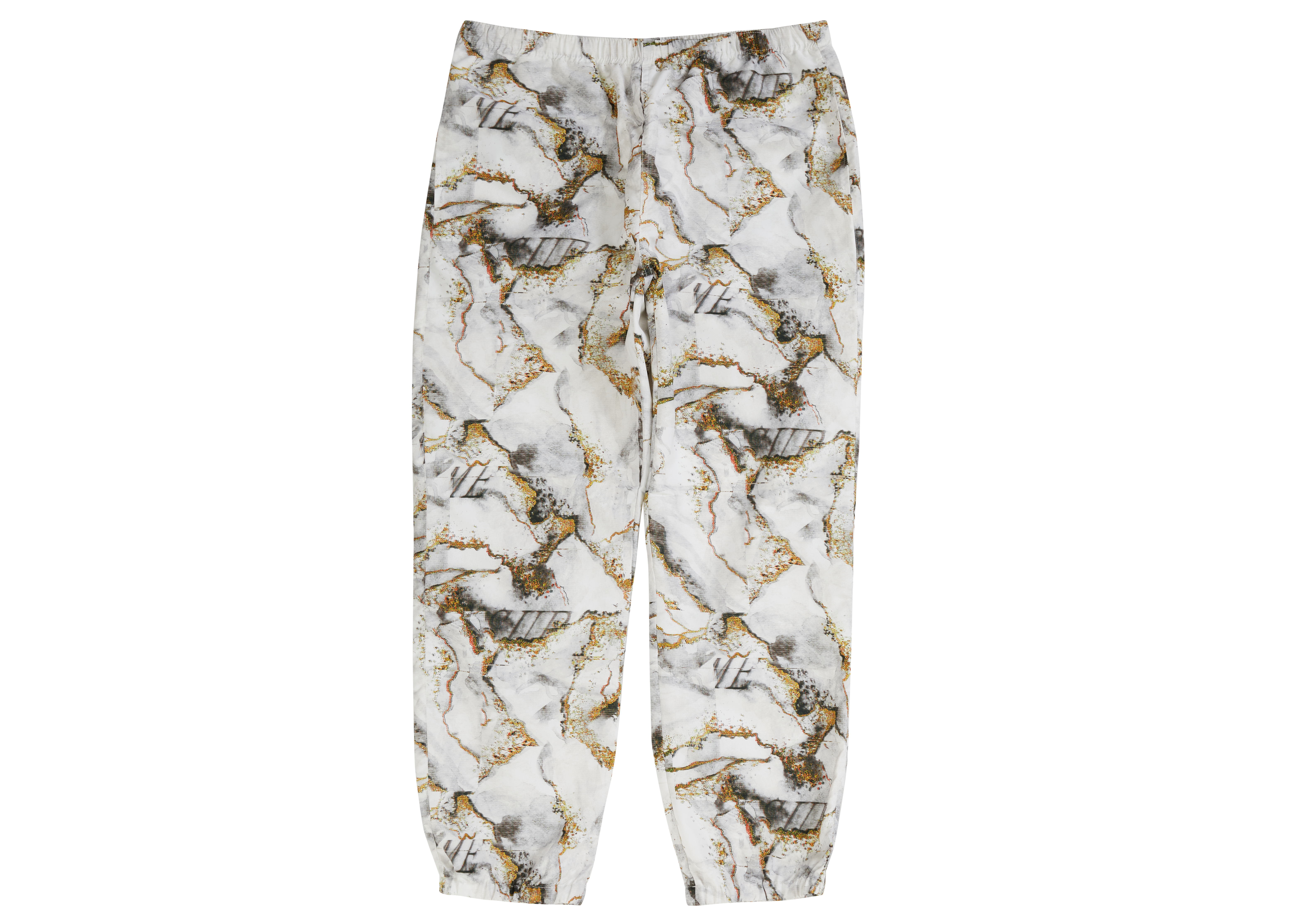 Supreme Marble Track Pant White Men's - FW20 - US