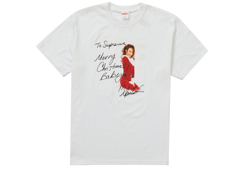 人気SALE定番Supreme Mariah Carey Tee White S 新品 マライア Tシャツ/カットソー(半袖/袖なし)