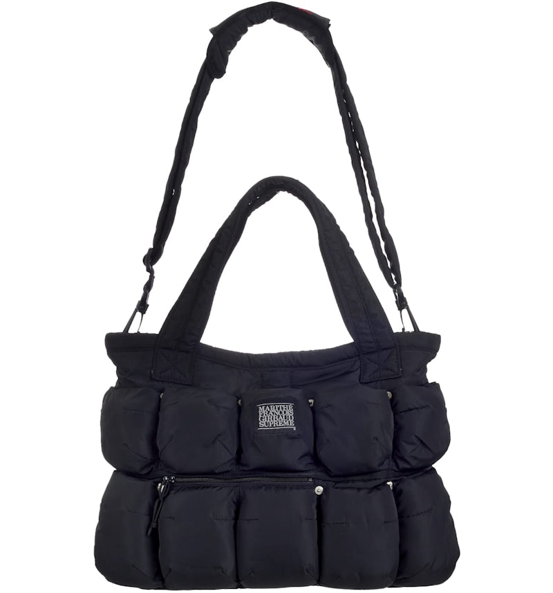 Supreme Marithé François Girbaud Pokachu Puffer Tote Bag Black