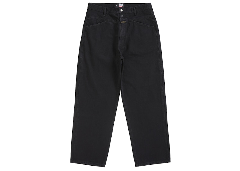 Pre-owned Supreme Men's  Marithé + François Girbaud Xseam Baggy Jean In Black