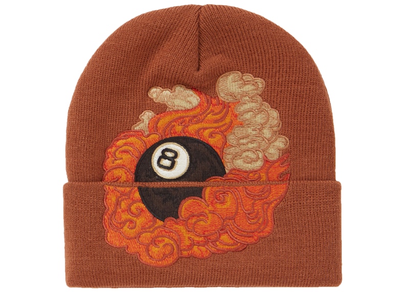 Supreme Martin Wong 8-Ball Beanie Brown