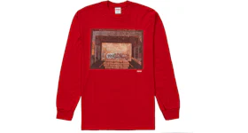 Supreme Martin Wong Attorney Street L/S Tee Red