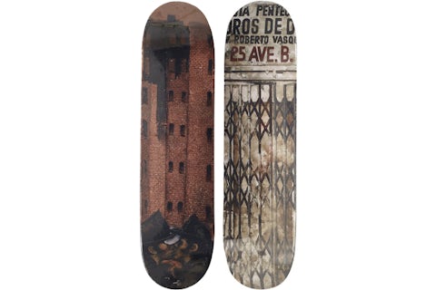 Supreme Martin Wong Big Head Iglesia Pentecostal Skateboard Deck