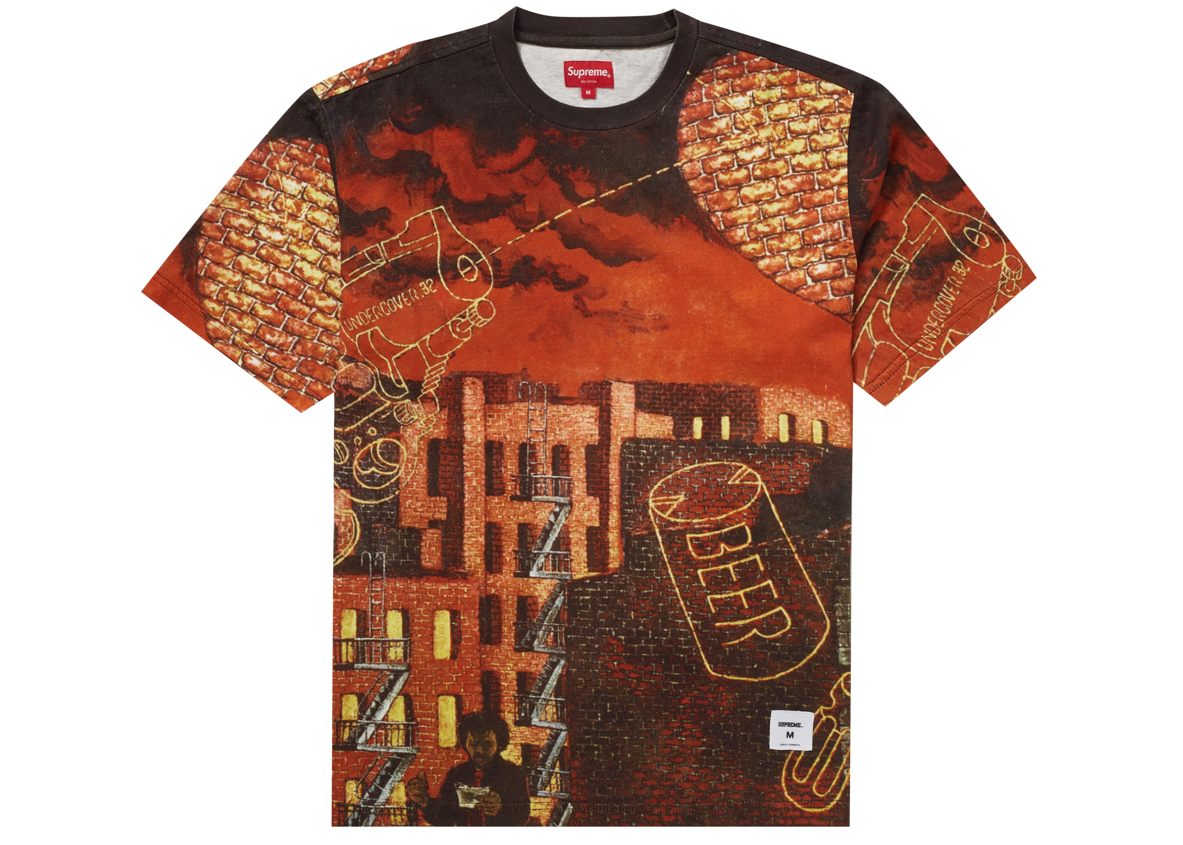 買い取りMartin Wong/Supreme Lidge Street Tシャツ/カットソー(半袖/袖なし)