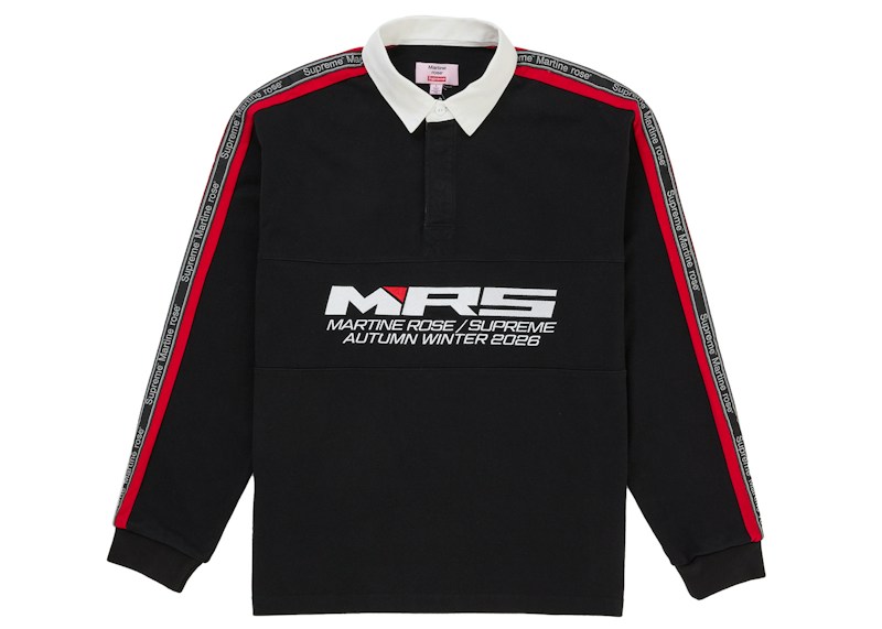 Supreme Martine Rose Rugby Black