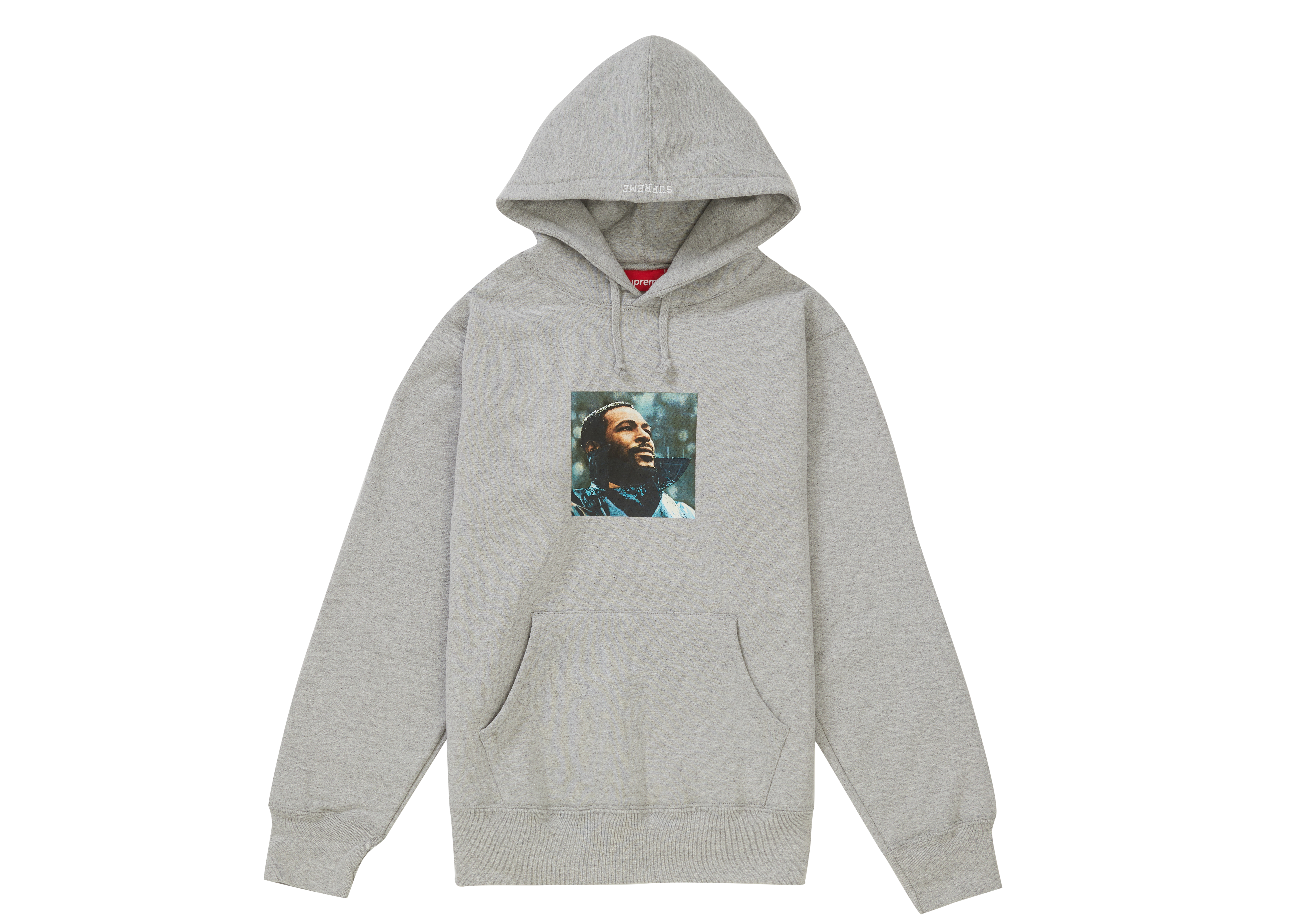 Supreme Marvin Gaye Hooded Sweatshirt M100%Cotton