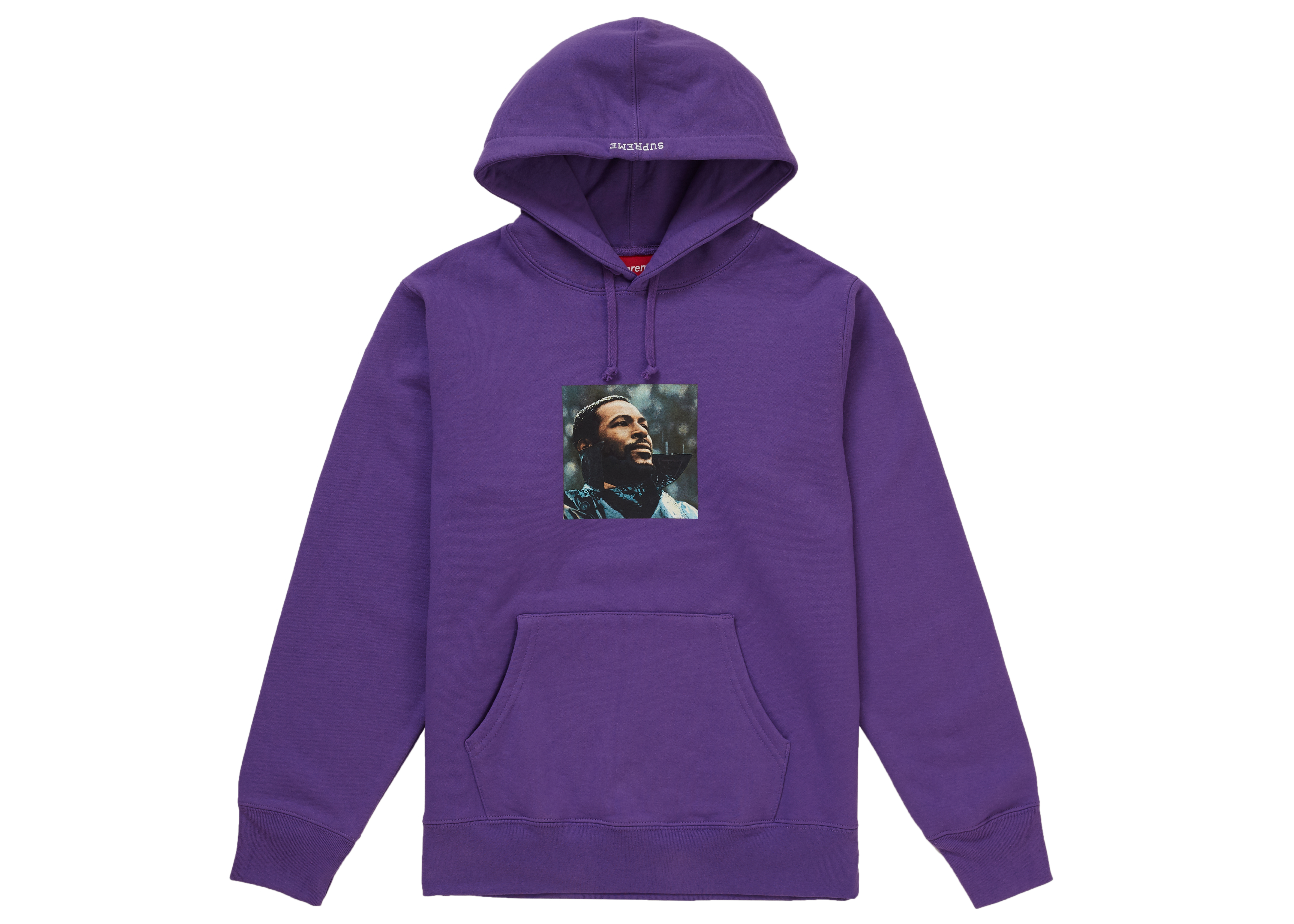Supreme Marvin Gaye Hooded Sweatshirt Violet