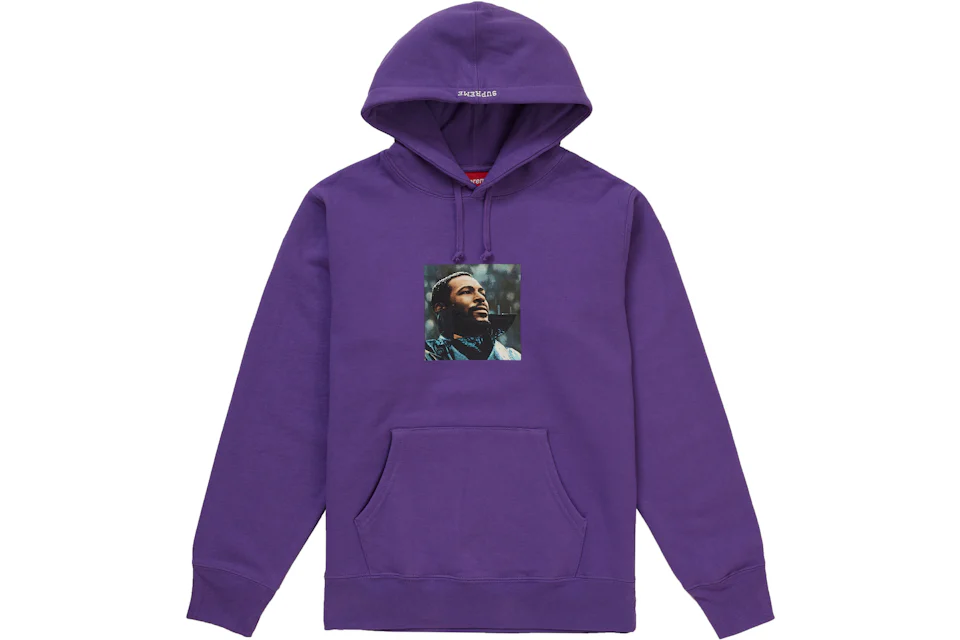 Supreme Marvin Gaye Hooded Sweatshirt Violet
