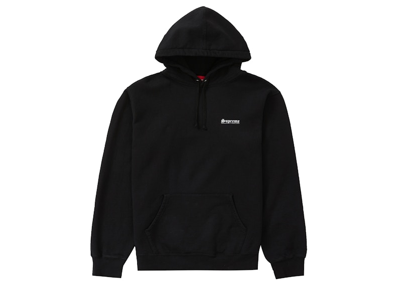 Supreme Mary Hooded Sweatshirt Black メンズ - SS20 - JP