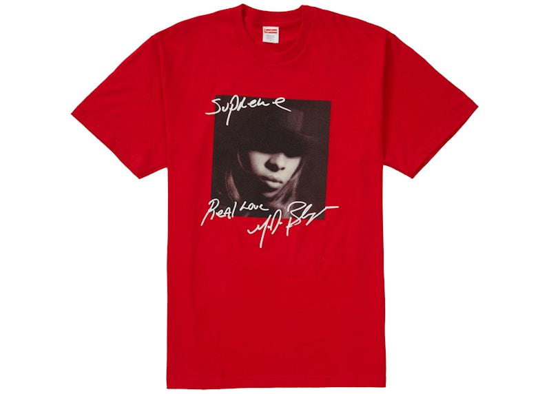 Supreme Mary J. Blige Tee Red Men's - FW19 - US