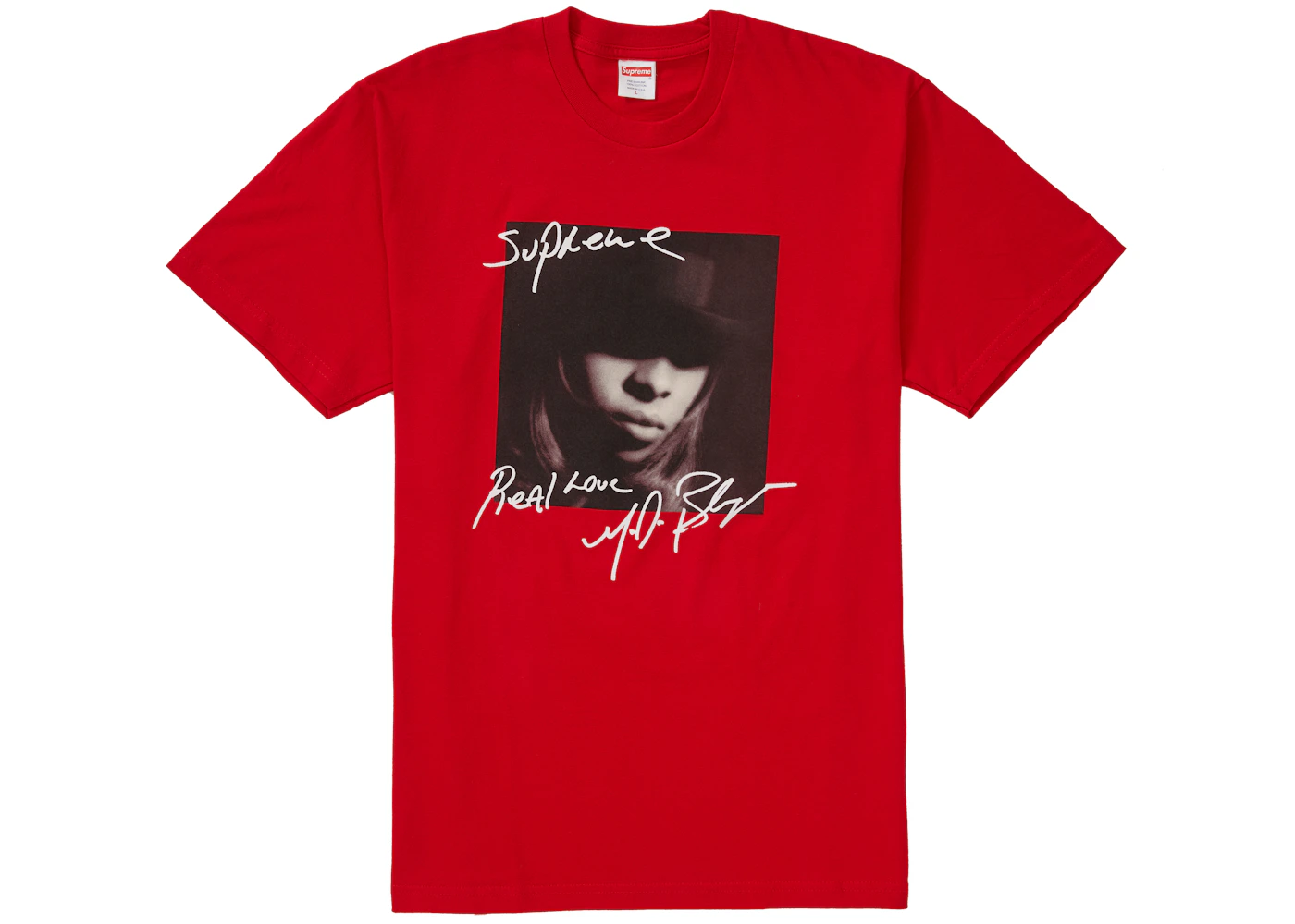 Supreme Mary Blige Tee Red Men's FW19 US - Main Image