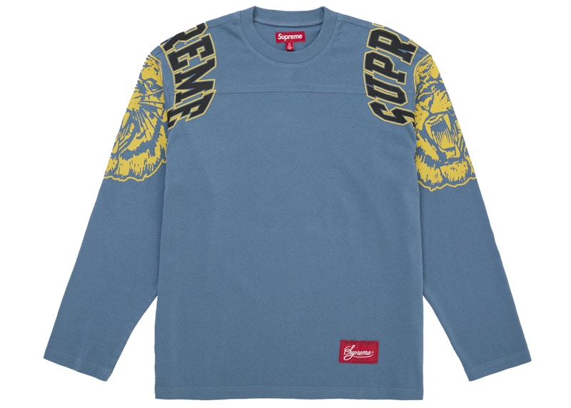 Supreme Mascot L/S Football Top Teal Men's - FW25 - US