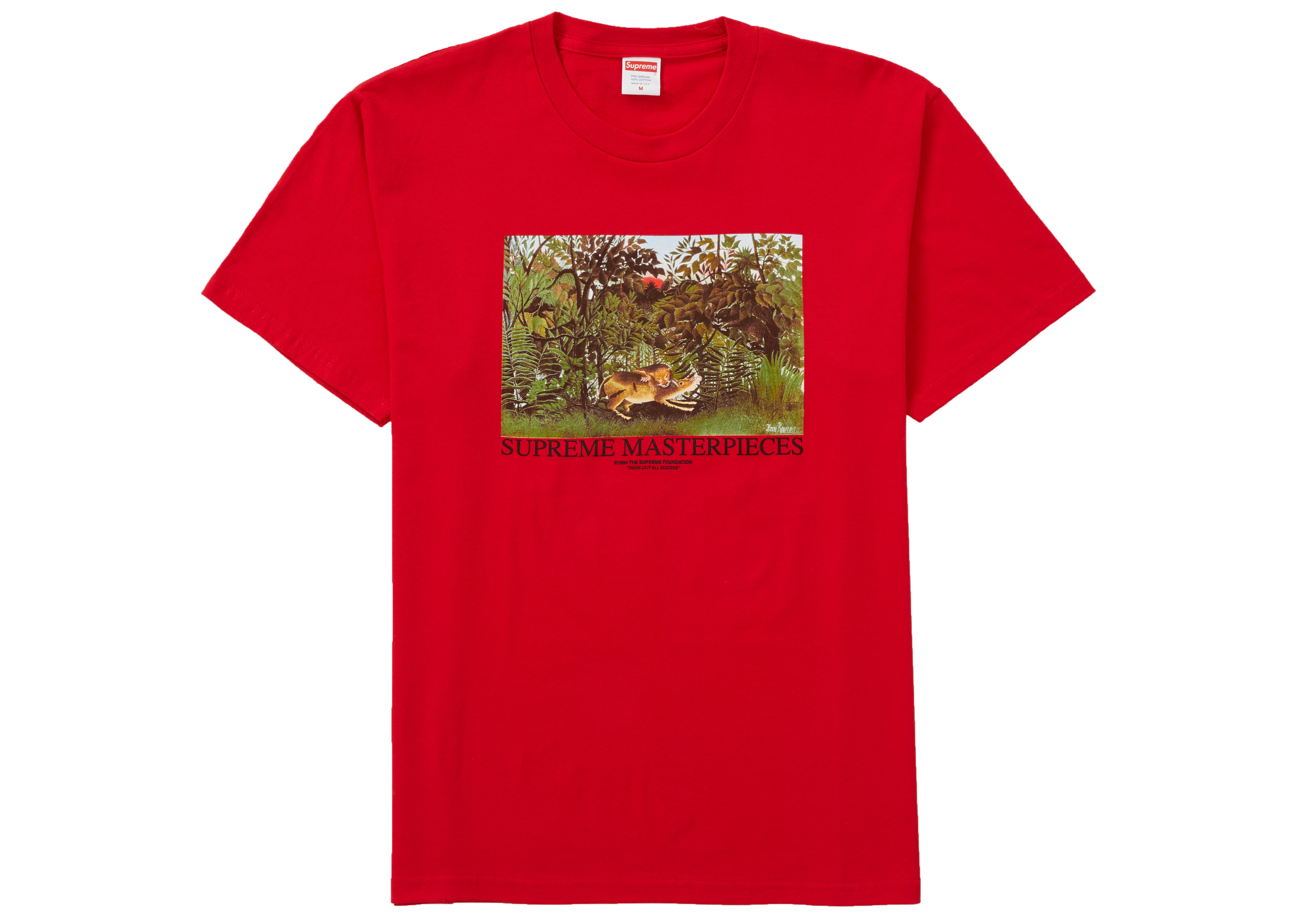 Supreme Masterpieces Tee Red