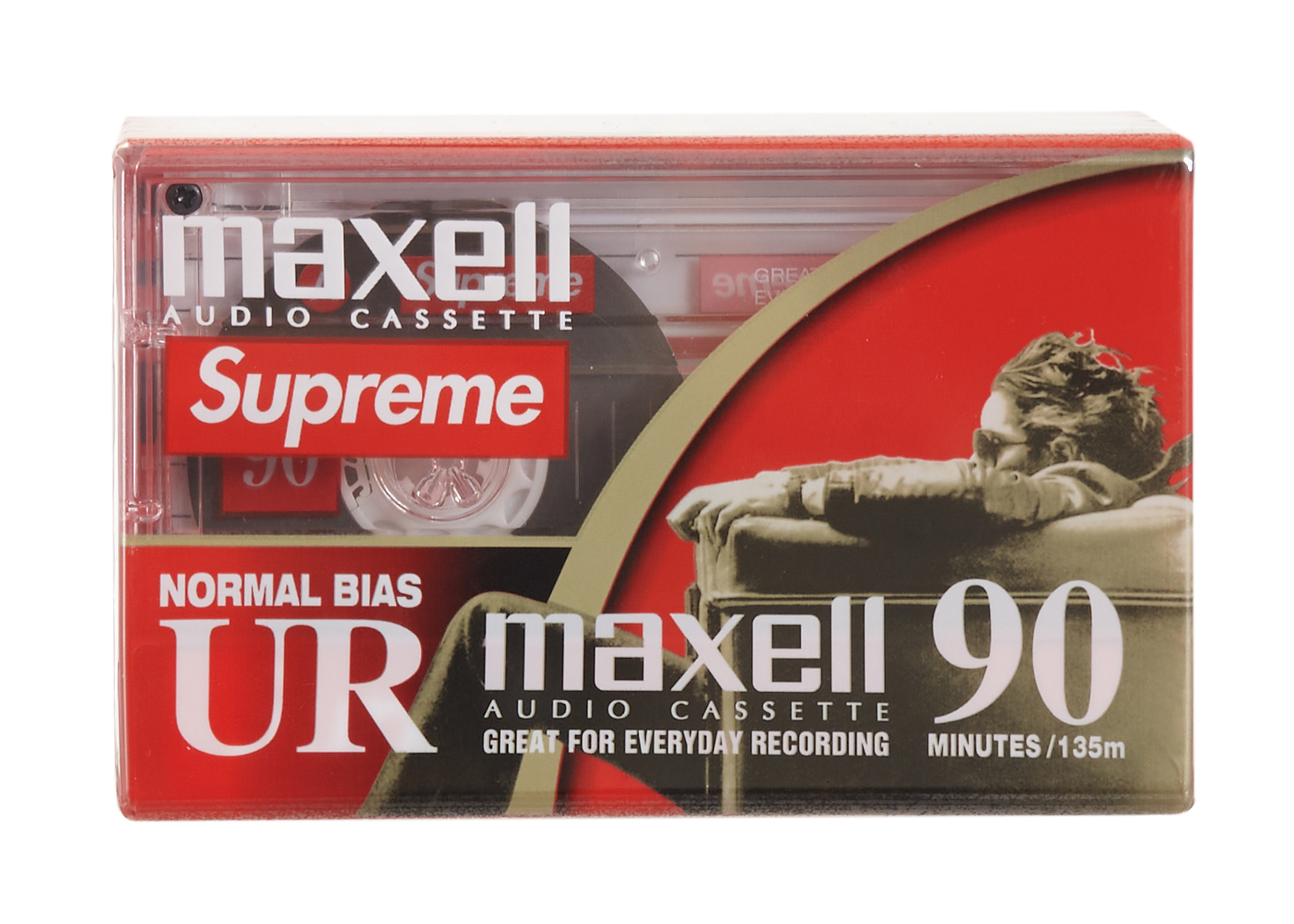Supreme Maxell Cassette Tapes (5 Pack) Clear - FW23 – DE