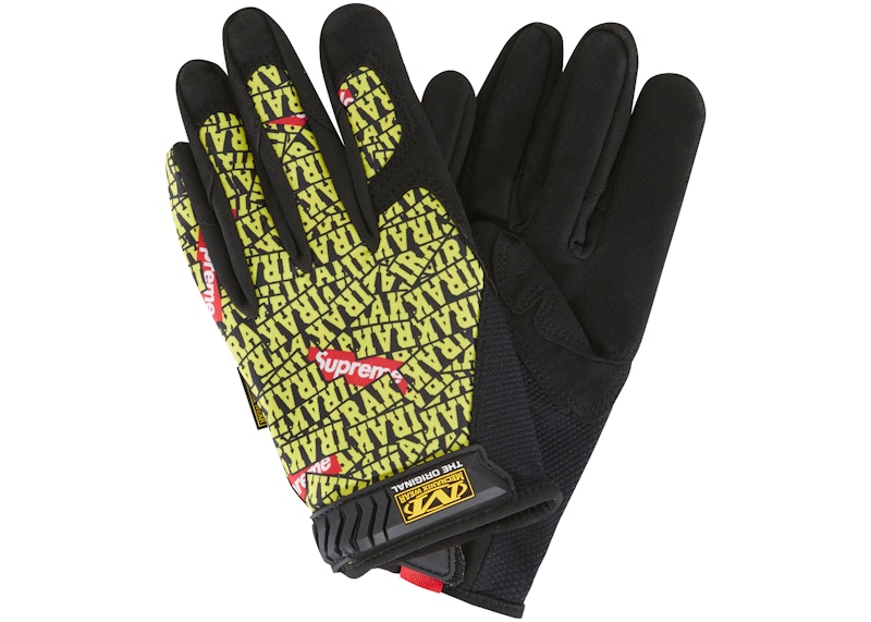 Supreme Mechanix Leather Work Gloves Black - SS24 - US