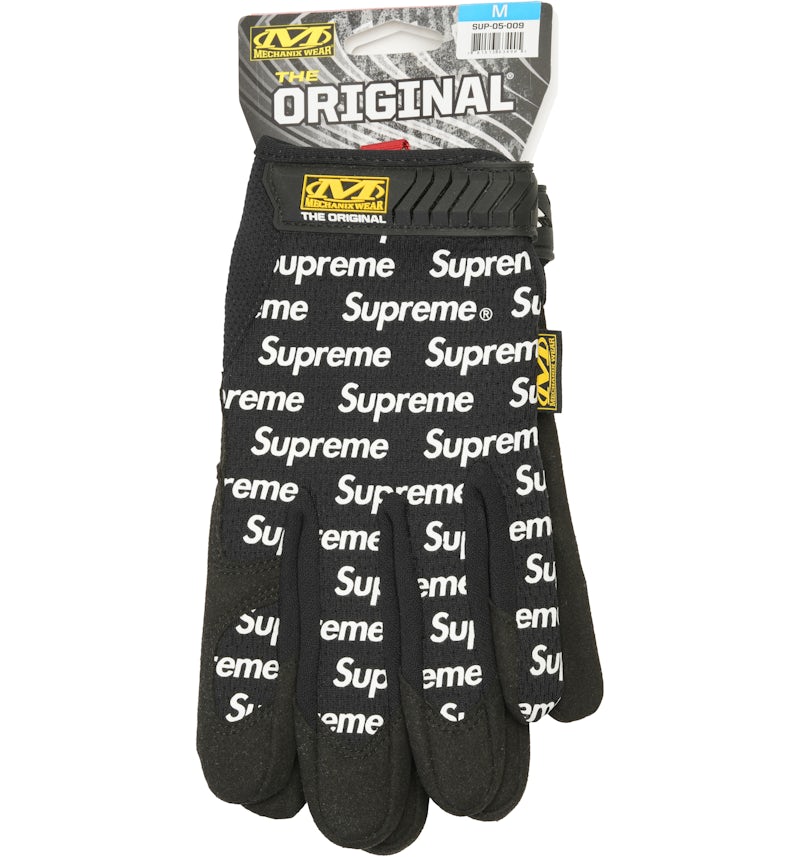 Supreme Mechanix Wear Gloves Black SS17 US