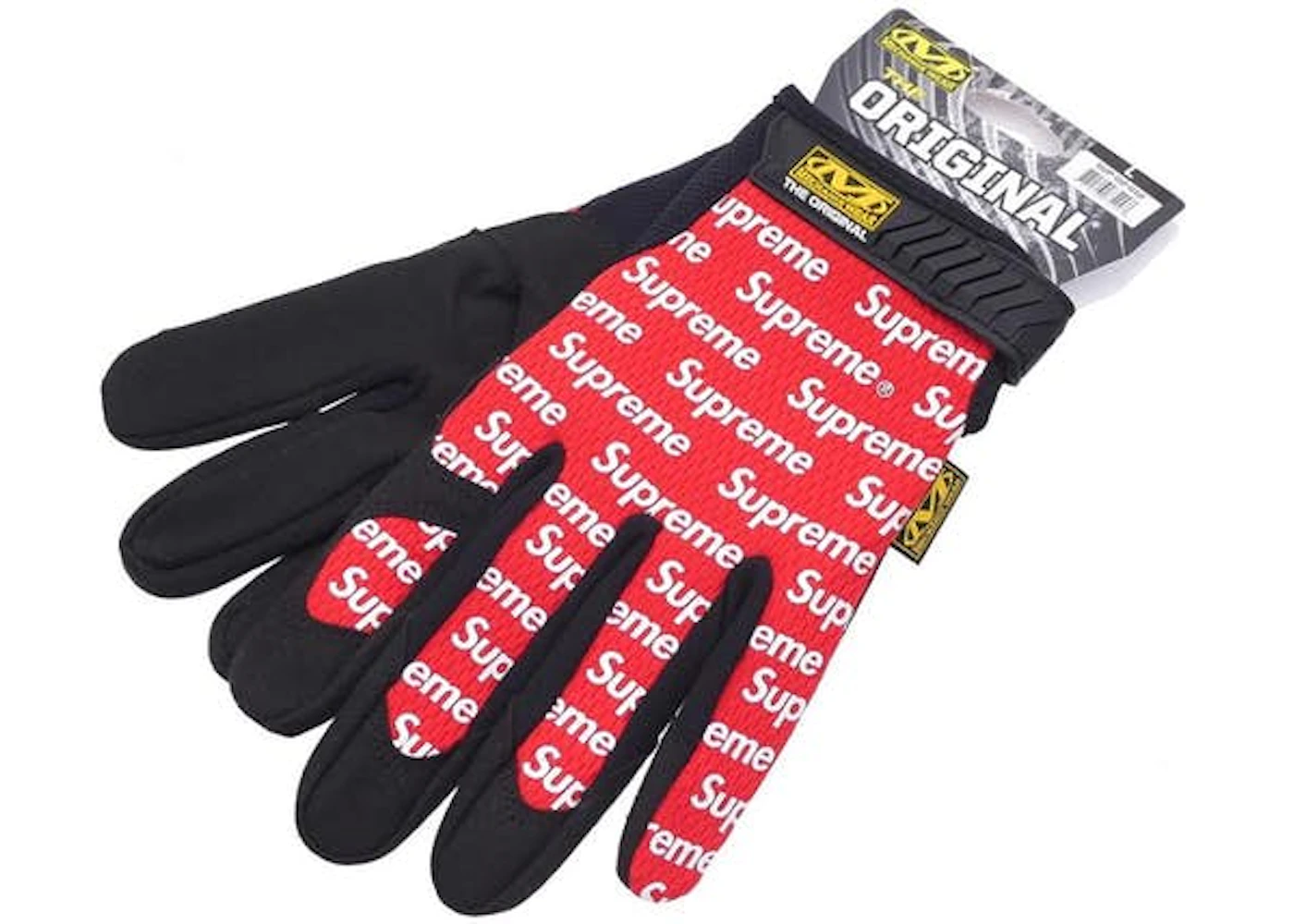 Red supreme gloves Clearance