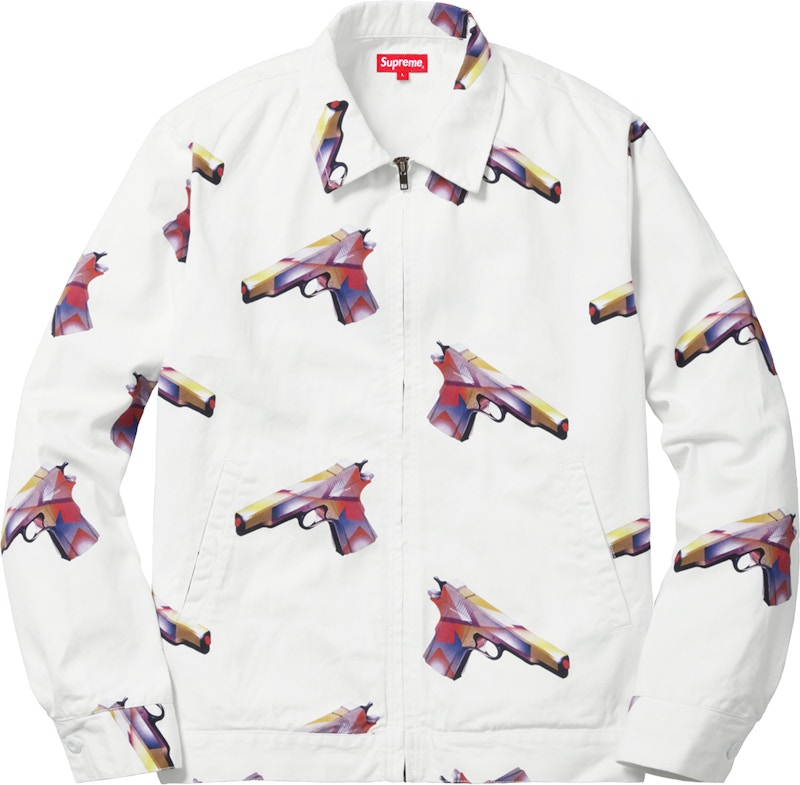 Supreme Mendini Work Jacket White Men's - SS16 - US