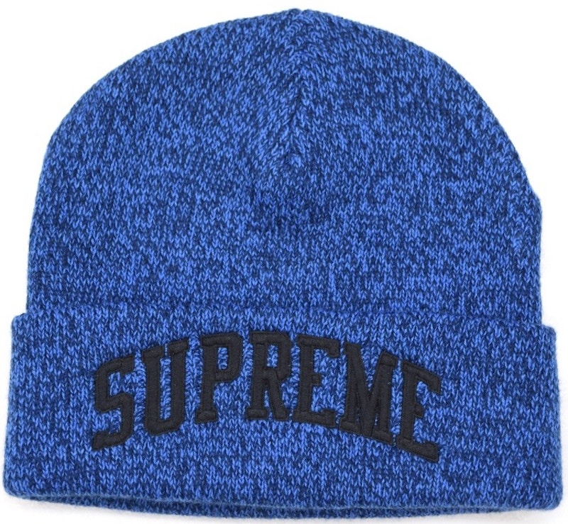 Supreme Melange Beanie Royal - FW16 - US