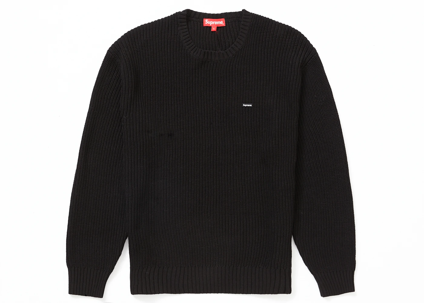 Supreme Mélange Rib Knit Sweater Black Men's FW21 US