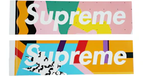 Supreme Mendini Box Logo Stickers Set of 2 Sticker Set