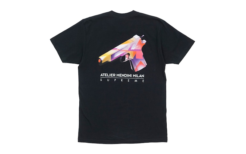 Supreme Mendini Gun Tee Black