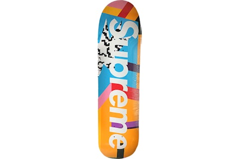 Supreme Mendini Skateboard Deck Blue - SS16 - US Supreme Mendini Skateboard Deck Blue - SS16 - US