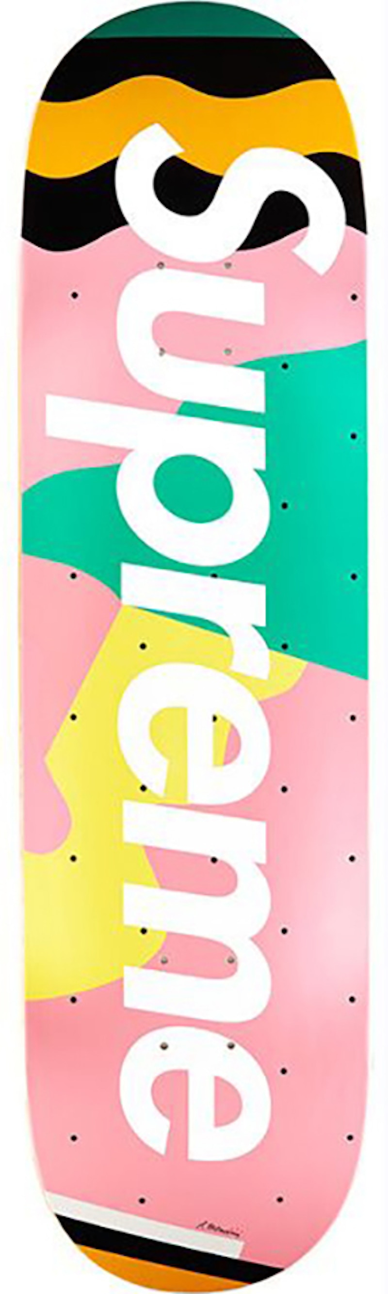 Supreme Mendini Skateboard Deck Pink