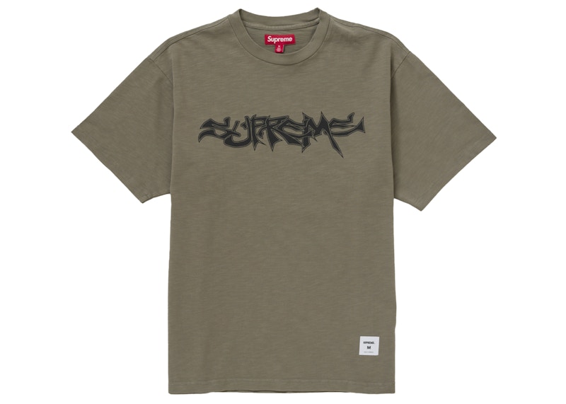 Supreme Ohm S/S Top Pale Olive Men's - FW24 - US