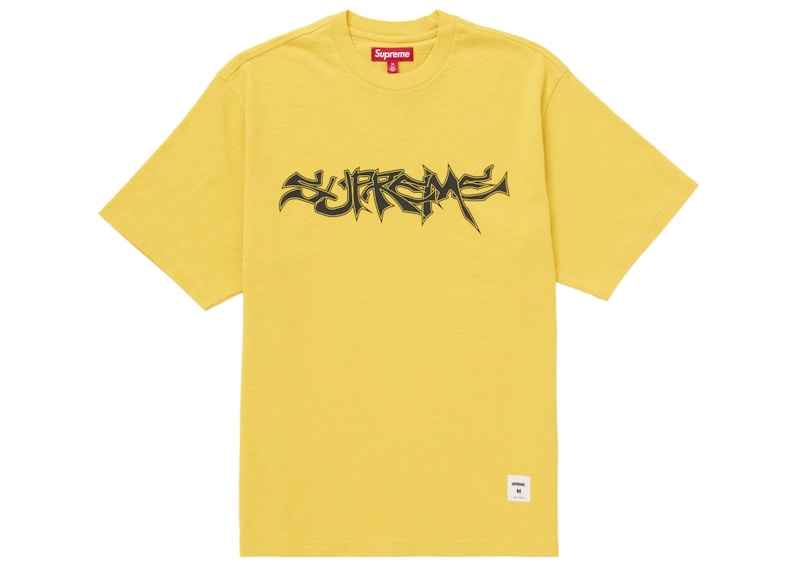 Supreme Mental S/S Top Yellow Men's - SS25 - US