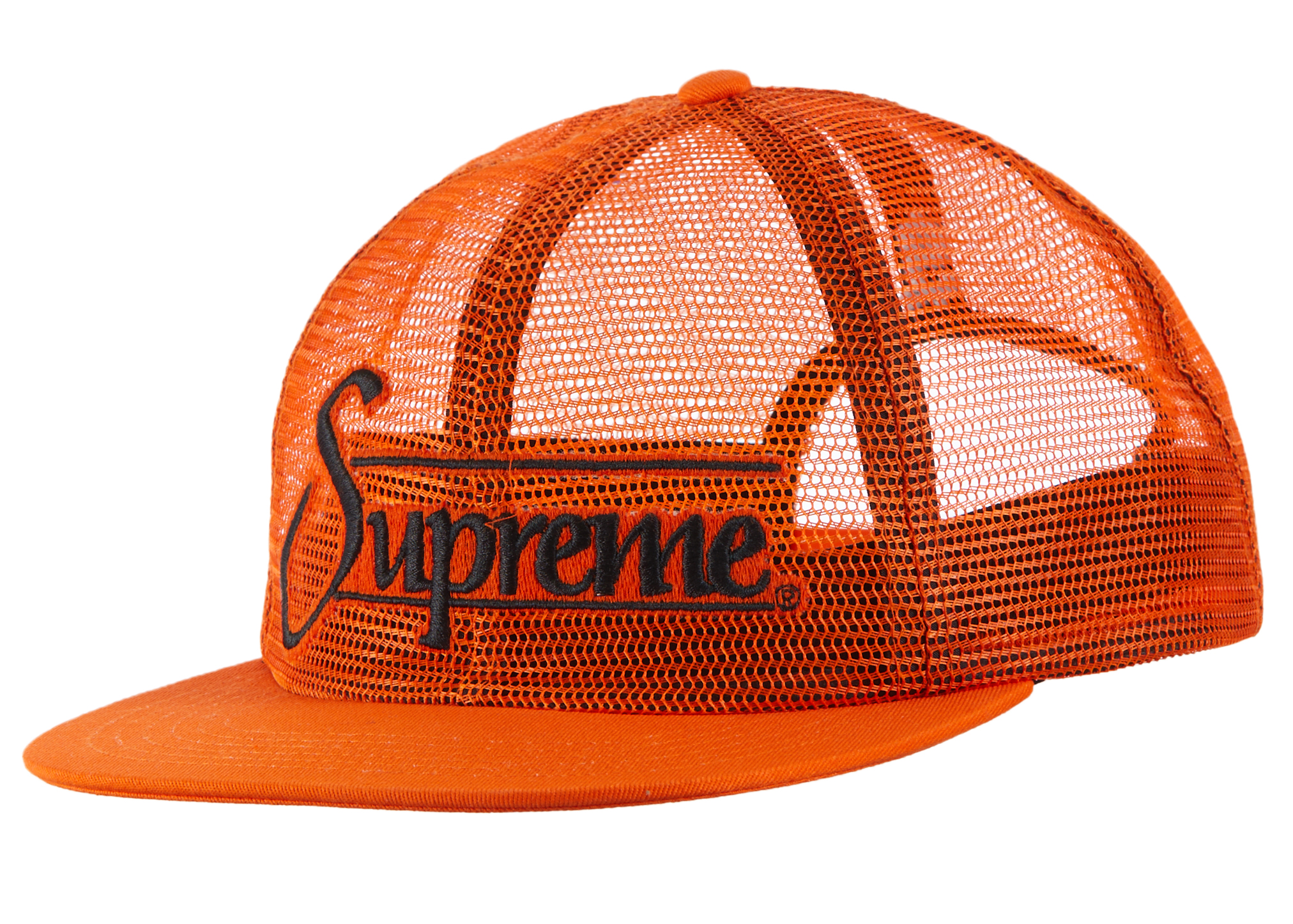 Supreme Mesh 6-Panel Orange