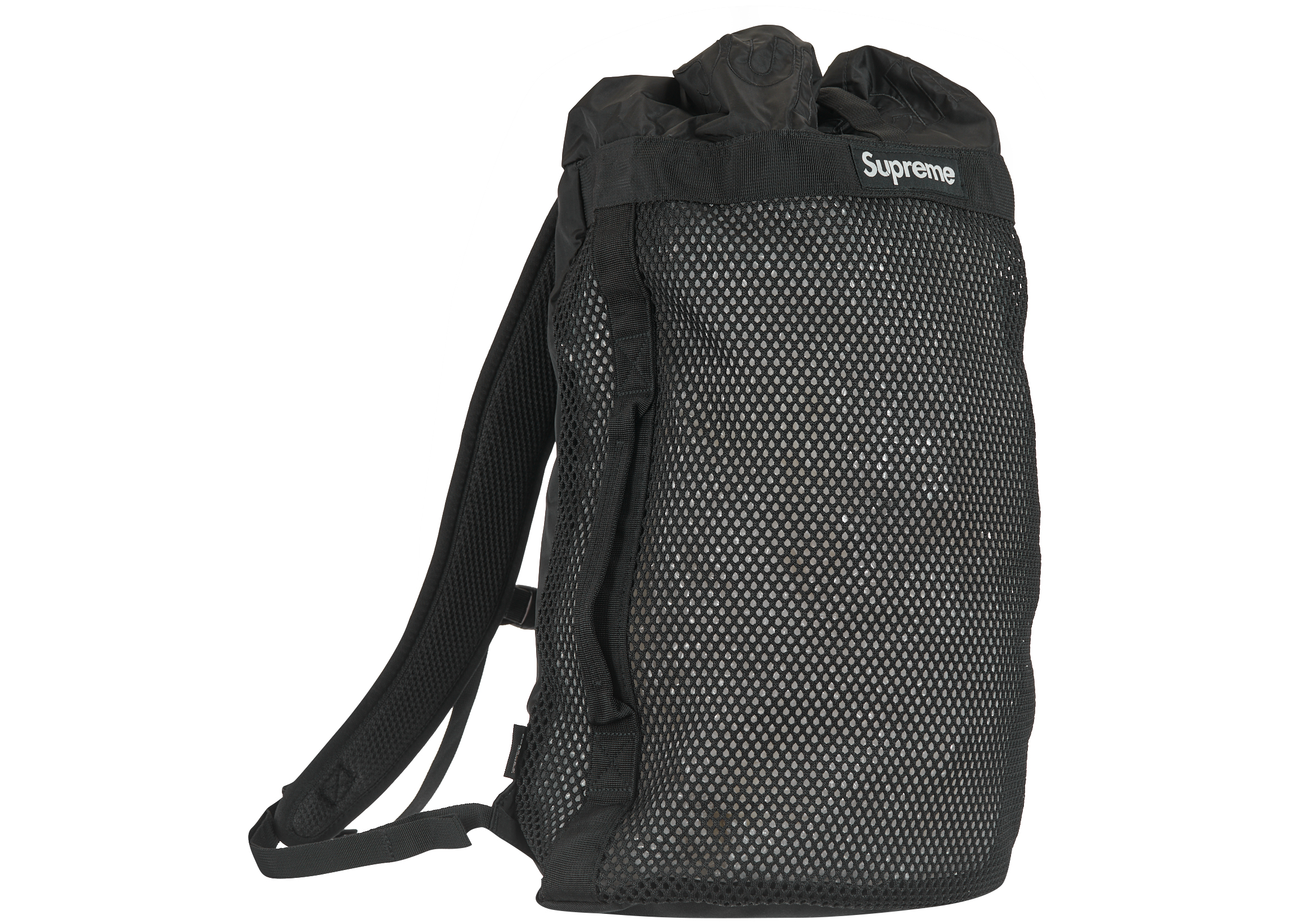 爆買い！ Supreme Mesh Small Backpack 黒 ブラック | www.pro13.pnp