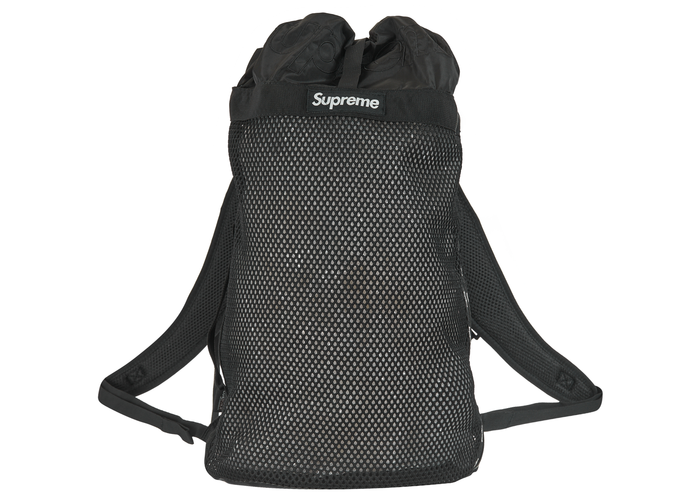 Supreme Mesh Backpack Black - SS23 - JP