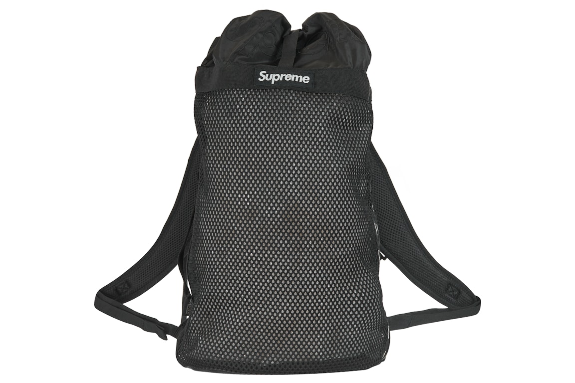 Pre-owned Supreme Mesh Backpack Black