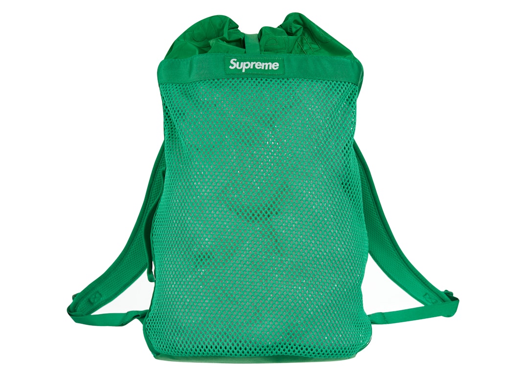 Pre-owned Supreme Mesh Backpack Green