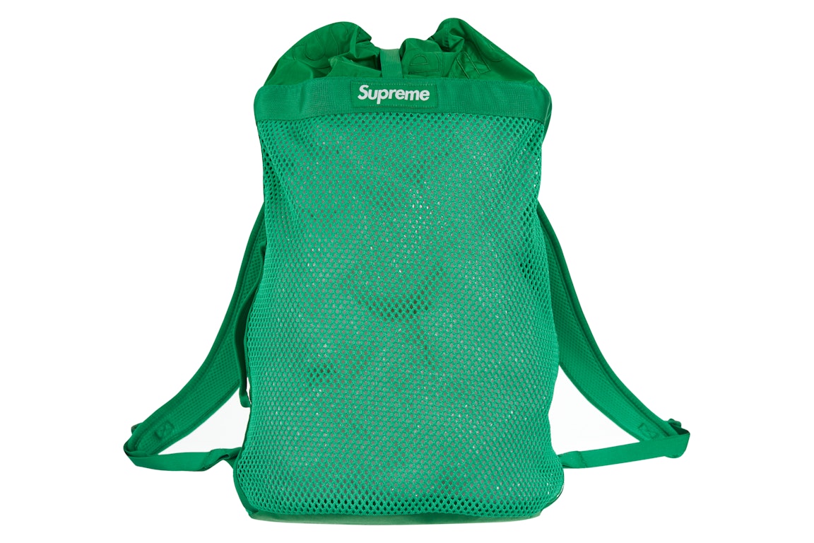 Pre-owned Supreme Mesh Backpack Green