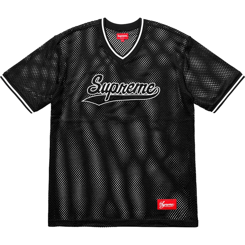 低価NEWSupreme Mesh baseball top Tシャツ/カットソー(半袖/袖なし)