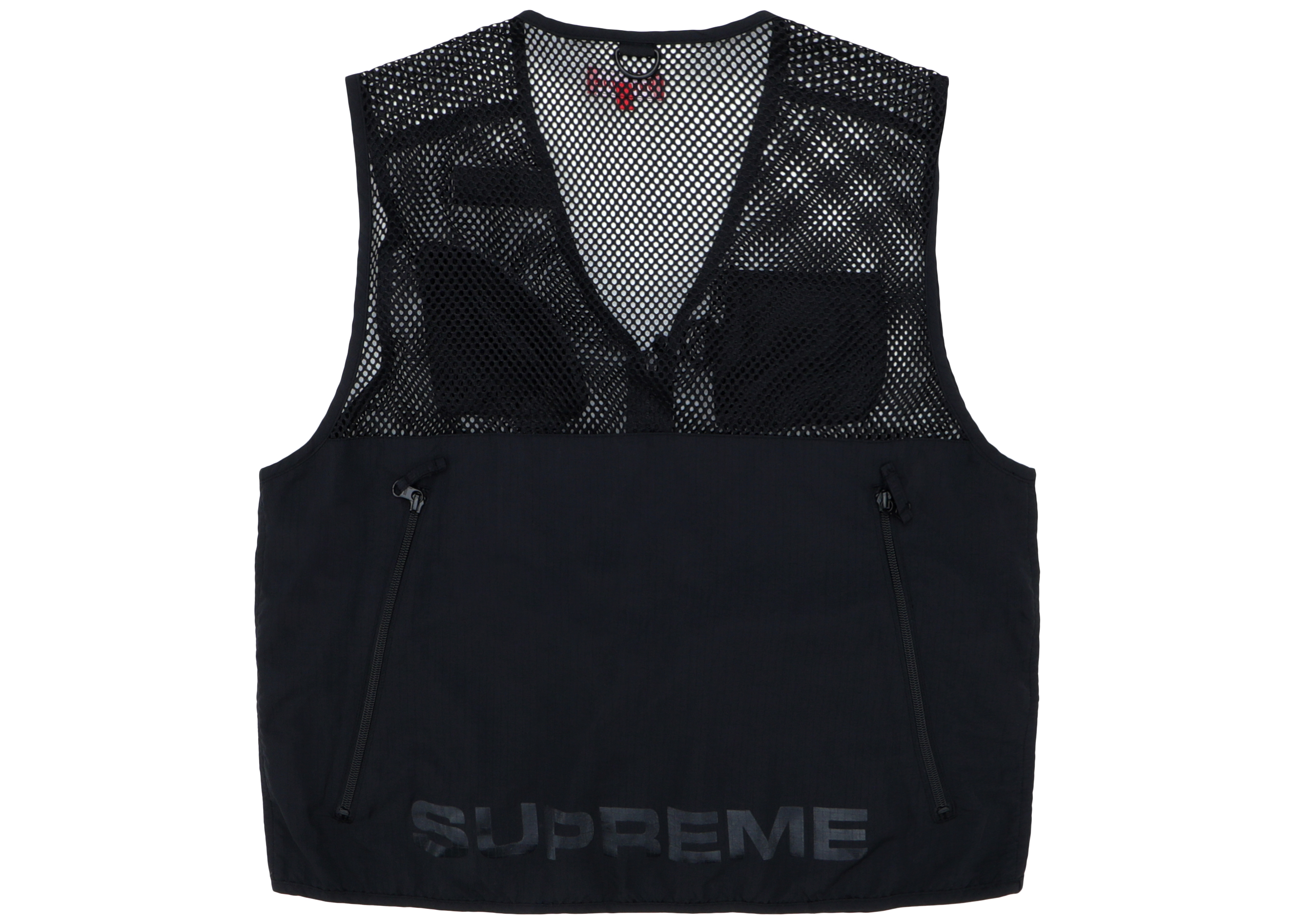 Supreme Mesh Cargo Vest Black Men's - SS18 - US