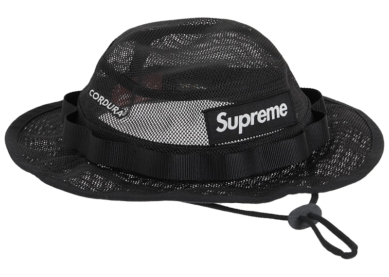 supreme mesh cordura boonie M/L black-