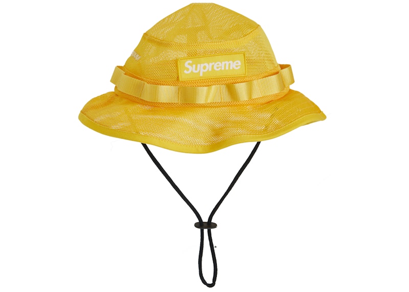 Supreme Mesh Cordura Boonie Yellow - SS23 - US