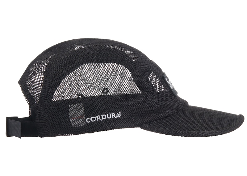 Supreme Mesh Cordura Camp Cap Black - SS23 - US