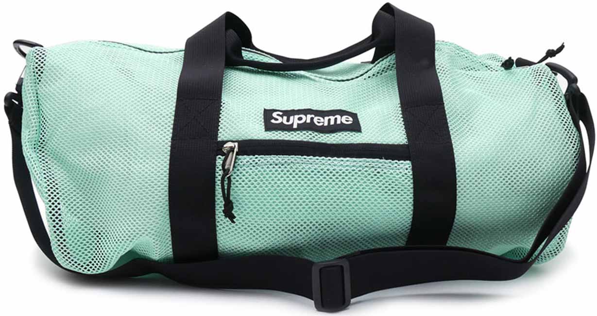 Supreme Mesh Duffle Bag Mint - SS16 - US