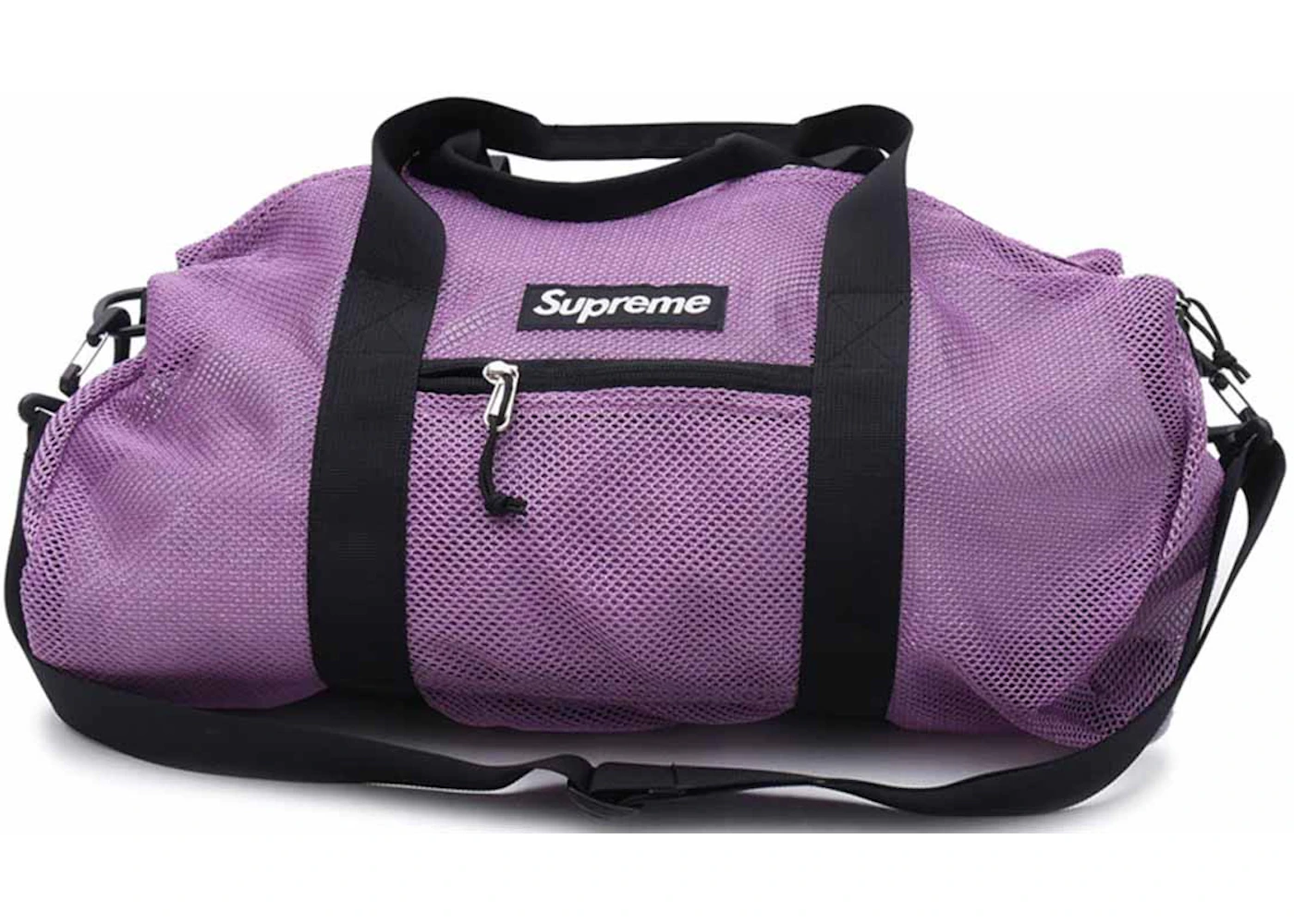 Supreme Mesh Duffle Bag Purple - SS16 - US