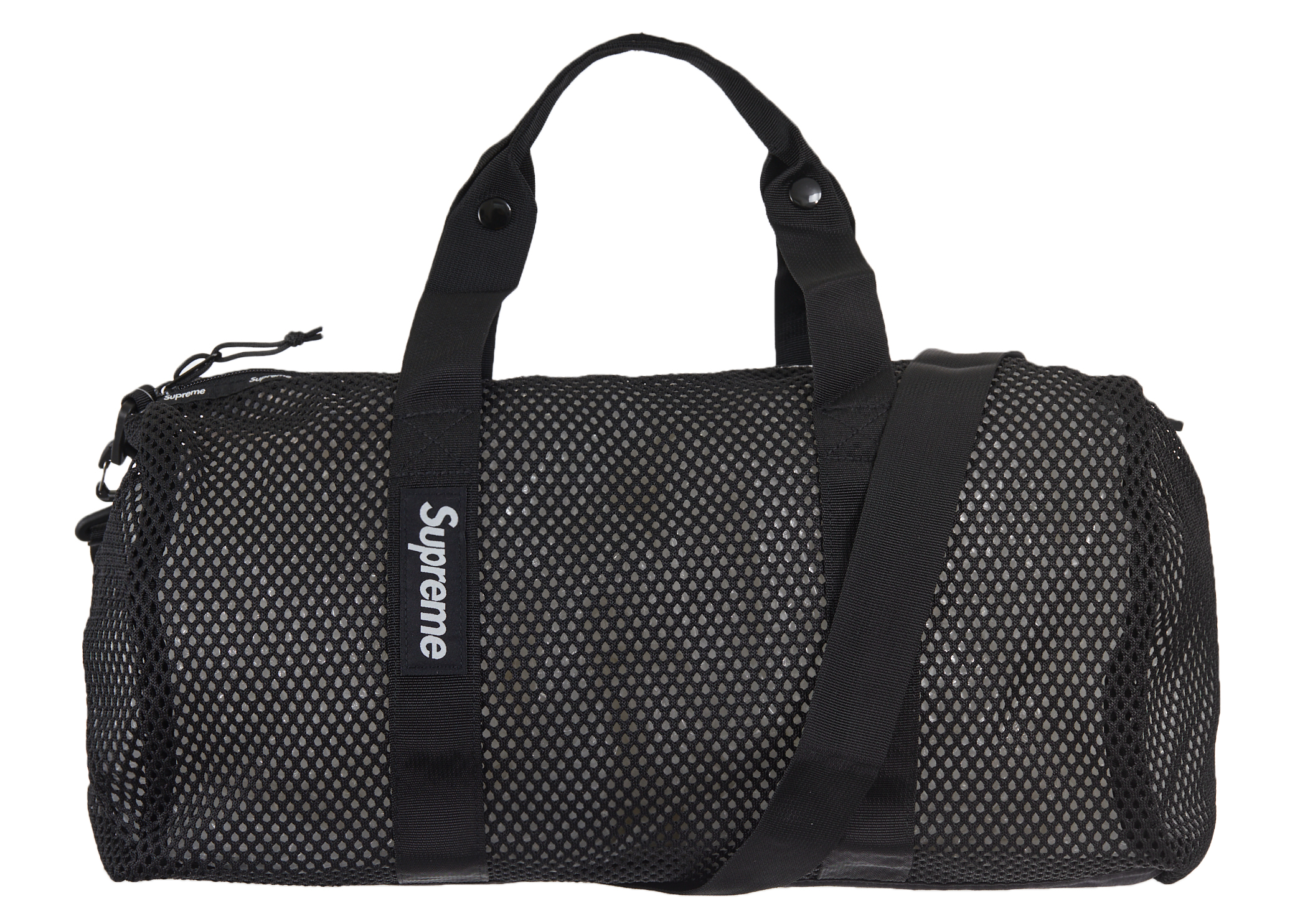 Supreme Mesh Mini Duffle Bag Black - SS23 - US