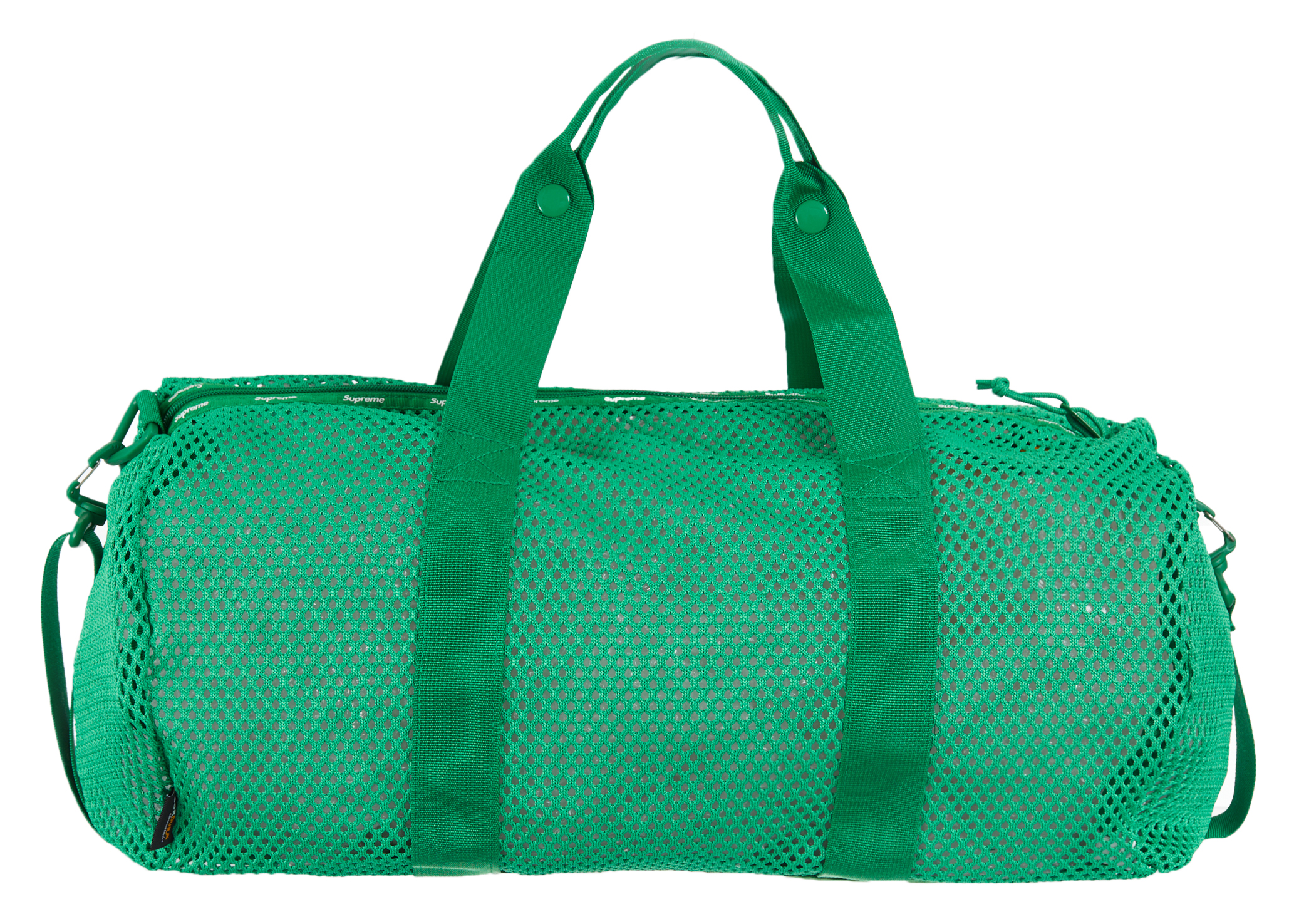 最高品質の素材 Supreme Mesh Mini Duffle Bag Green | guyandmarco.com